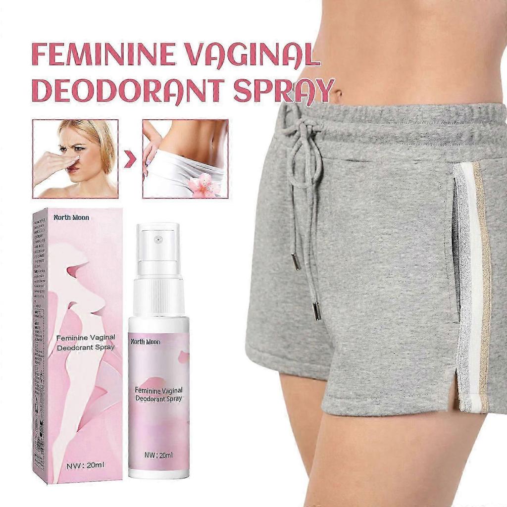 North moon women's body care spray - relieves itching & discomfort, gently cleanses, removes odors for for body skin daily care