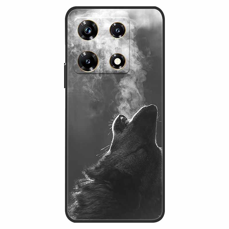 Чехол для Infinix Note 30 Pro, ТПУ, Волк, Кот, Силиконовый Бампер, Чехол для Телефона Infinix Note 30 Pro, Note30 Pro 2023, Мягкий Чехол