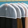 5pcs Dust Cover Clothes Hanging Suit Coat Garment Protector Storage Bag Case Shoulder Dustproof Wardrobe Organizer Home Supplies