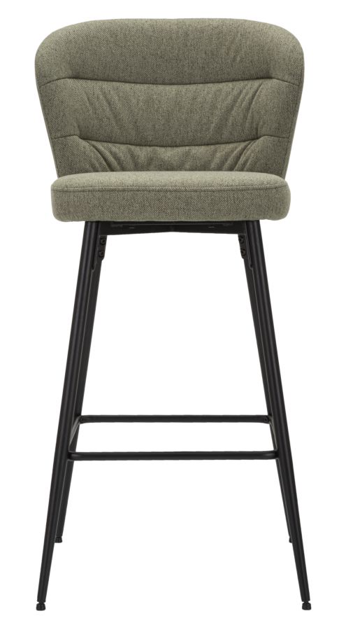 Bar Stool Losanna Green Set 2 Pz Cm 52X59X108
