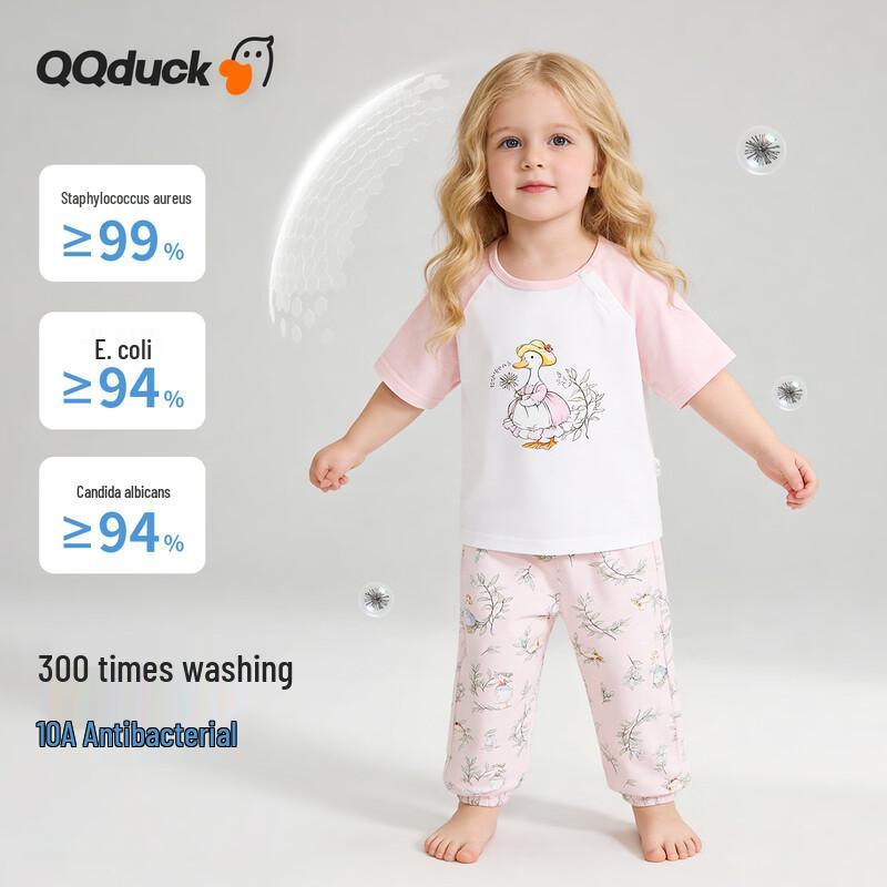 Летний пижамный комплект для девочек QQ DUCK