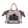 Cute Animal Handbags For Women Casual Travel Large Capacity Totes Shoulder Bags Pug Dog Corduroy Messenger Bag Feminine Bolsas CLE