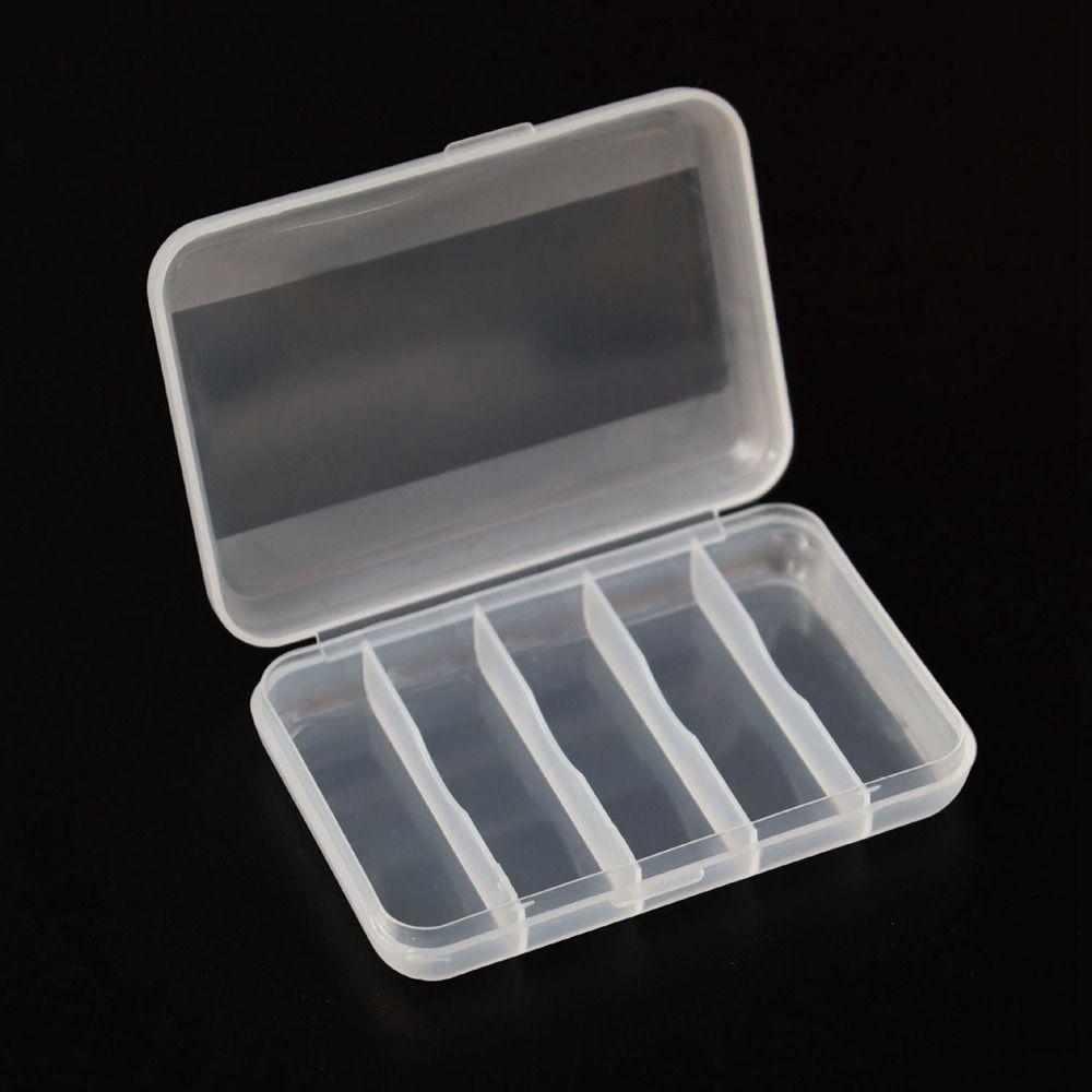 Прозрачная коробка для хранения квадратных мелких предметов, контейнер для горячих ювелирных изделий, бисер, держатель электроинструментов