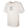 Dri-Fit Модная Простая Футболка с Круглым Вырезом и Коротким Рукавом Мужские Топы Светло-Серый IF0375121