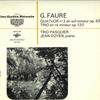 LP Record TRIO PASQUIER JEAN DOYEN - Faure Quatuor No.2 En Sol Mineur Op EGR4002 ERATO France Classical Used