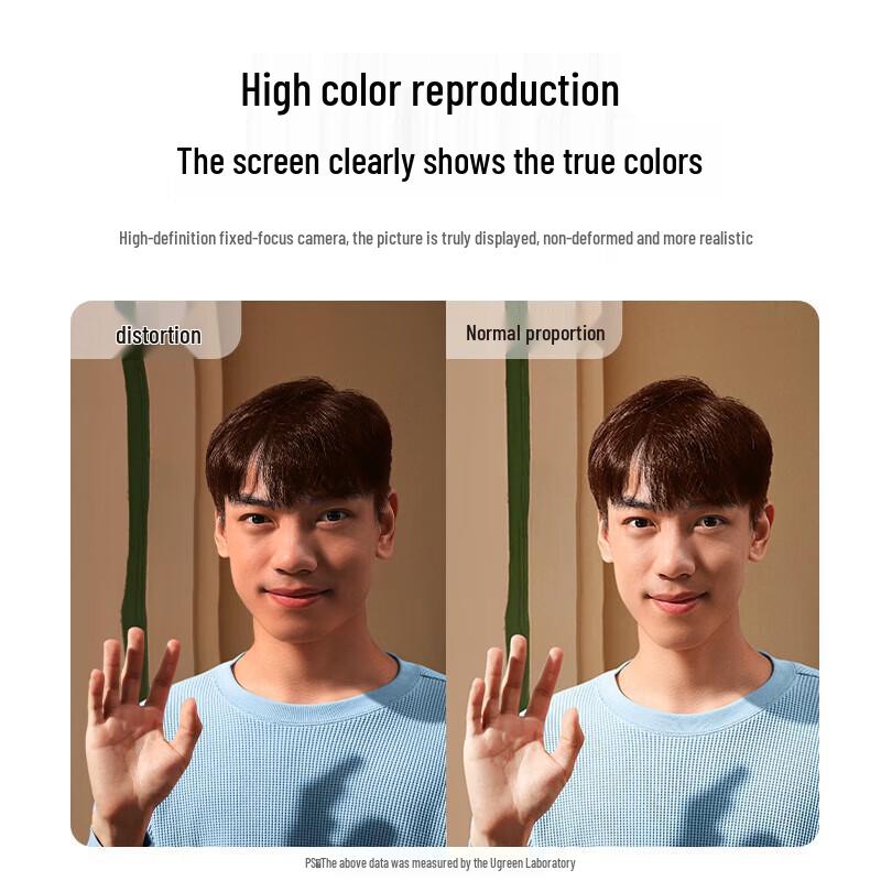 Ugreen 1080P USB Webcam with Auto-Focus and Dual Mics