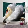 Swan Couple Tapestry Office Living Room Decoration Home Wall Tapestry