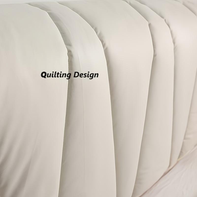 Luxury All-inclusive Thicken Quilted Headboard Cover Technology Cloth Bed Head Cover Solid Color Dust Protector Cover Easily Clean Headboard Cover