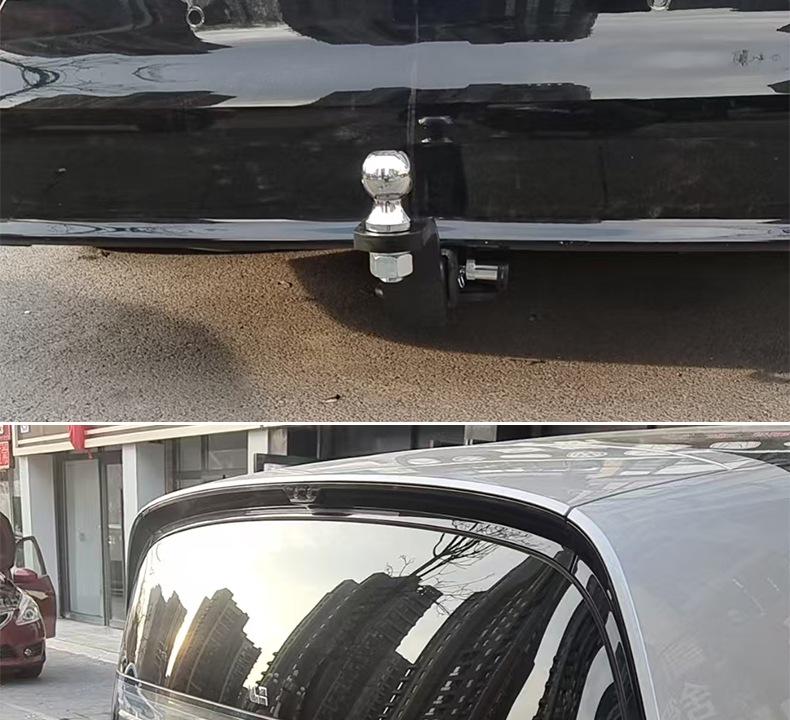 Ideal MEGA Tow Hitch - Square Hole Tow Bar Rear Bumper Towing Hook