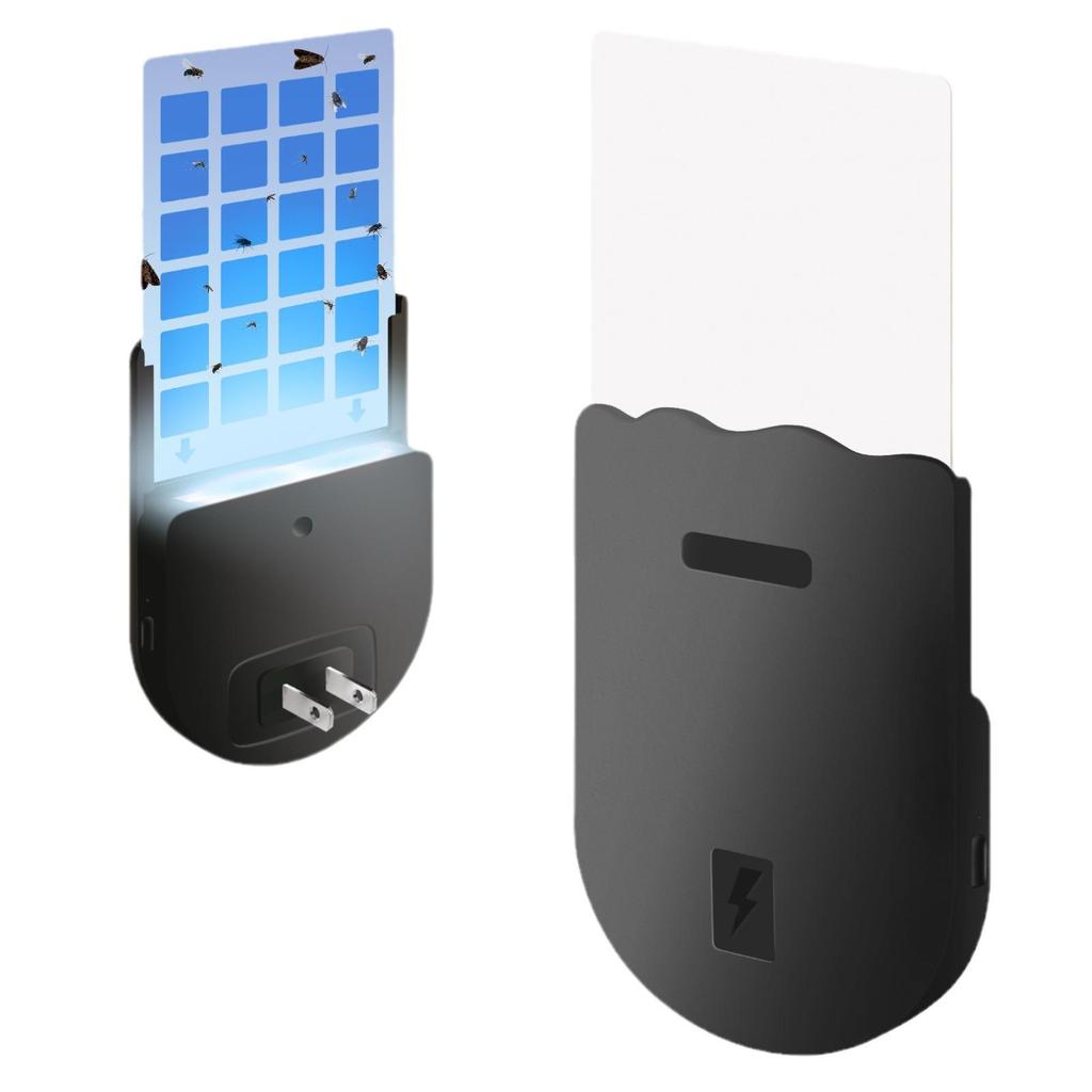 EPA Certified UV Glue Trap Mosquito Lamp: Purple Light Mosquito & Fly Catcher