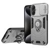 KEYSION Противоударный бронированный чехол для Infinix Smart 10 с защитным кольцом для камеры-слайдера, подставкой, чехол для телефона для TECNO Spark Go 2 Pop 10