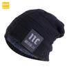 Leather Label Wool Pullover Hat, Men'S And Women'S Ear Protection Headscarf Hat, Stacking Hat, Confinement Hat Jdm-02B