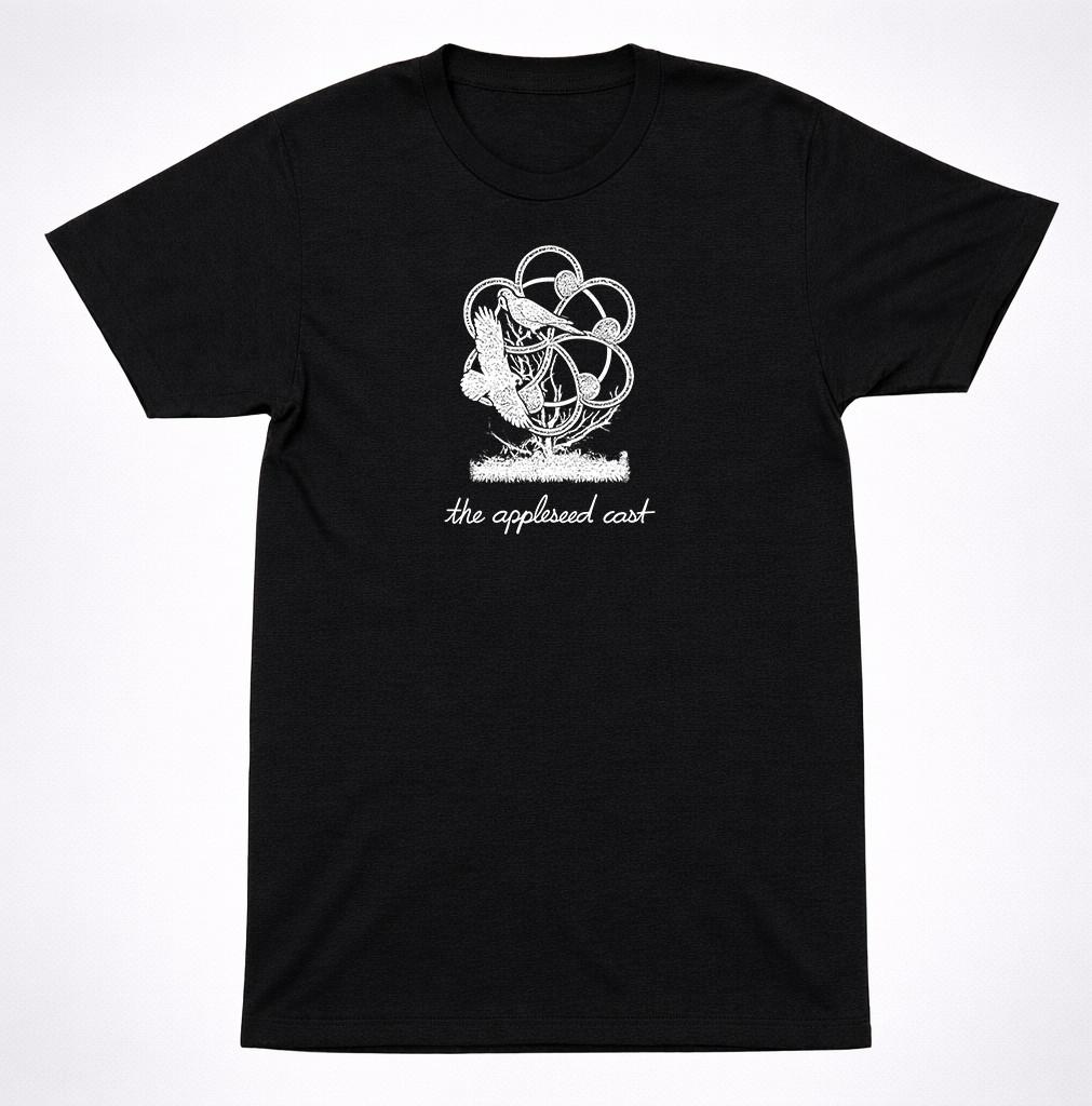 The Appleseed Cast Bird Orbit T-Shirt Emo Indie Rock Post-Rock Band Tee