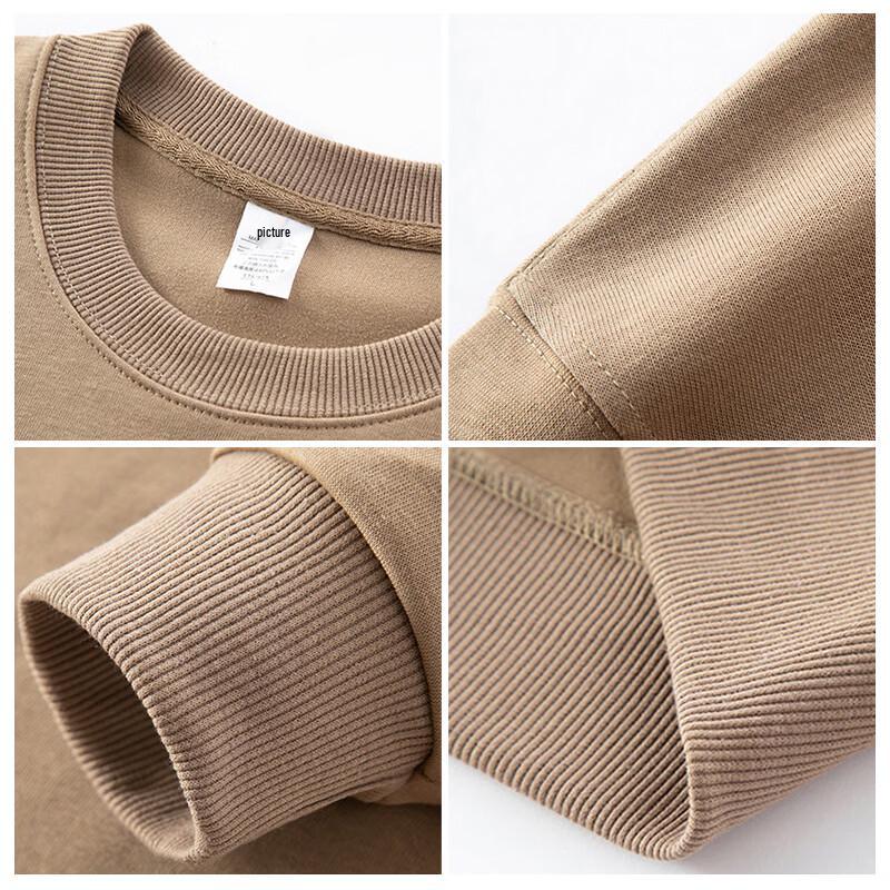 ROMON Men's Casual Crew Neck Long-Sleeve Sweatshirt