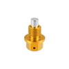 X AUTOHAUX Oil Drain Plug Magnetic Aluminum Sump Drain Nut