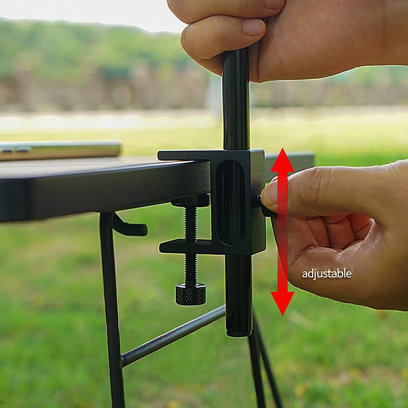 1 шт. Подставка для фонаря для кемпинга, настольная, съемная, вешалка для фонаря, портативный держатель для фонаря, кронштейны для освещения, туристическое походное снаряжение