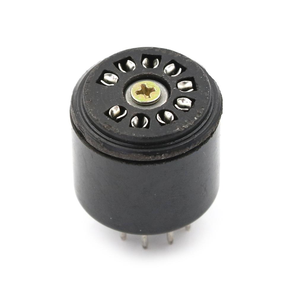 9-контактный бакелитовый ламповый разъем Saver Base для 12Ax7 12Au7 Ecc82 Ecc83 Amps