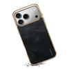 Оригинальный кожаный чехол Denior для iPhone 17 Pro Max - Премиальная коровья кожа, гальванизированный защитный чехол