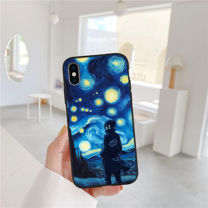 LO76 Naruto Uchiha Sasuke Soft Shell Phone Case for Xiaomi Xiaomi Poco M4 M5 M6 M7 X3 X6 X7 F8 Ultra Pro GT NFC