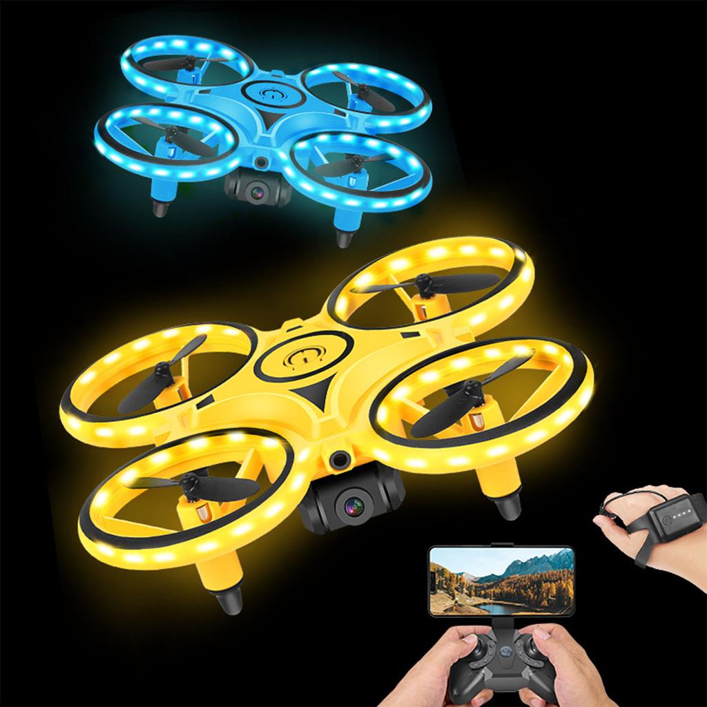 Gesture Control Drone RC Quadcopter Aircraft Smart RC Electric Flying Drone With LED Outdoor Toys for Kid Boys Girls Toy Gift