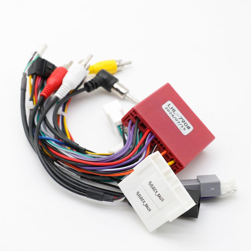 Автомобильный 16-контактный Android-адаптер жгута проводов Canbus Box Декодер для Mazda 6 Atenza CX-5 CX5 2012-2016