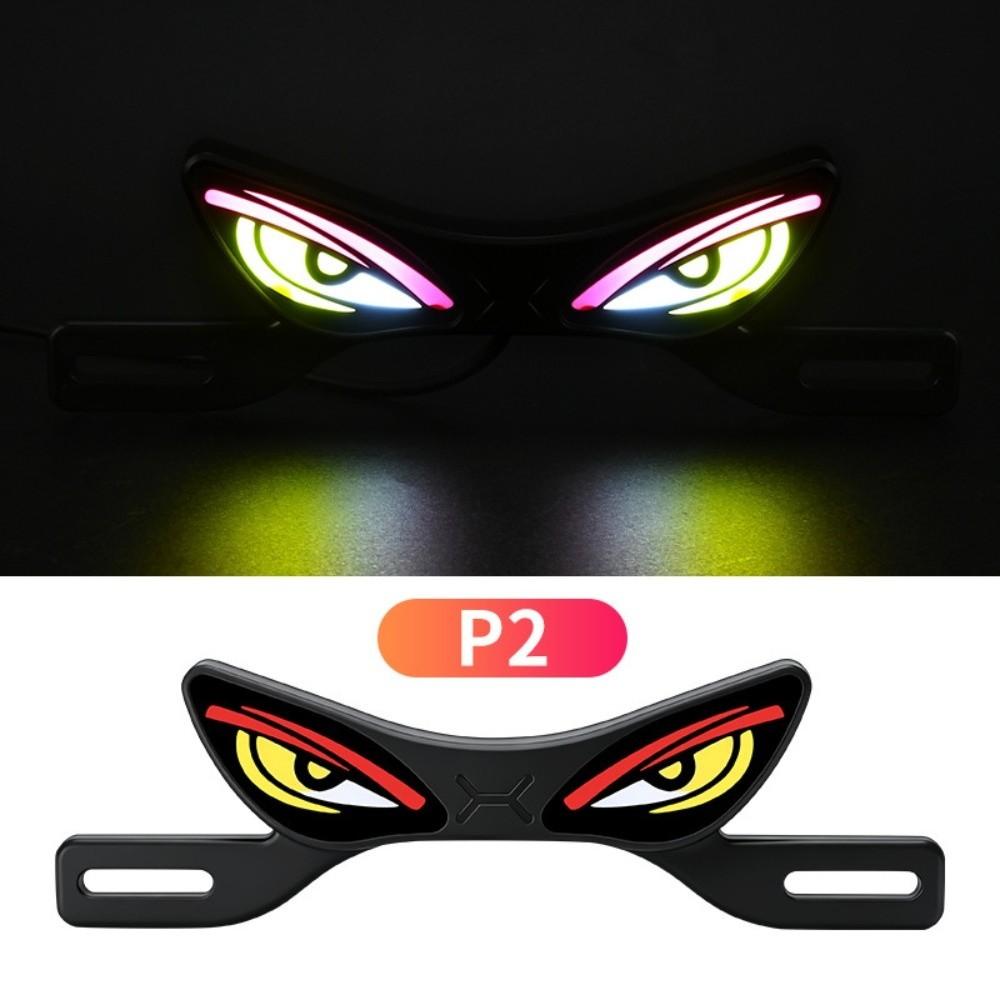 Strobe Mode Motorcycle Led Demon Eye Light Eye Turn Signal Light Car Decorative Tool