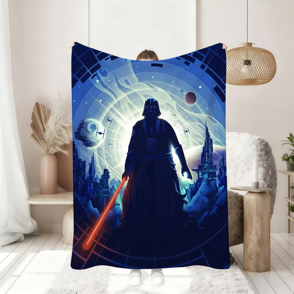 DDarth VVader SStar WWarS Blanket Soft Throw Blanket for Home Bedroom Bed Sofa Picnic Travel Office Rest Cover Blanket Gift