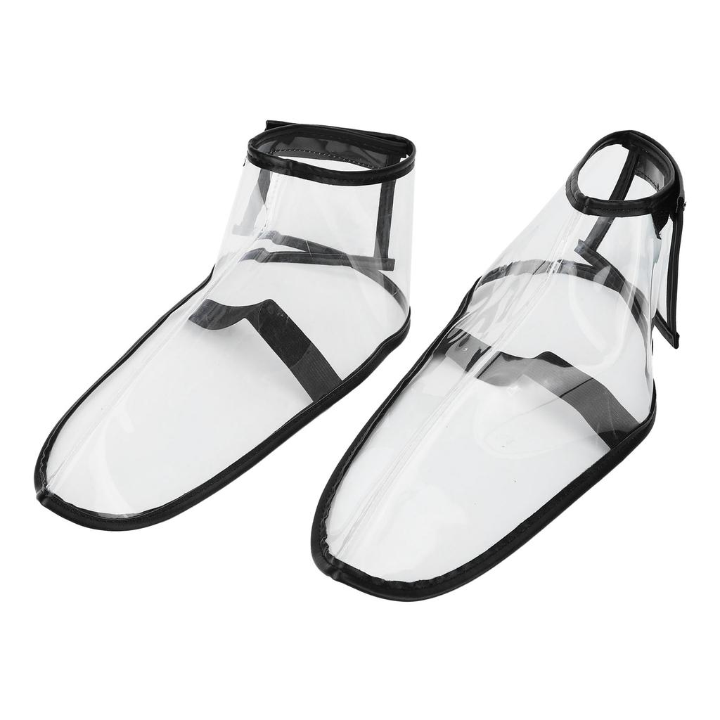Складной чехол для обуви парикмахера, многоразовый чехол для обуви для салона, прозрачный чехол для обуви для массажных салонов, спа-салонов