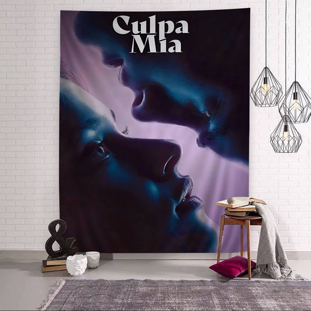 Моя вина Culpa Mia Молодежная Любовь Фильм Хиппи Настенные Гобелены Бохо Настенные Гобелены Мандала В Дом Декор