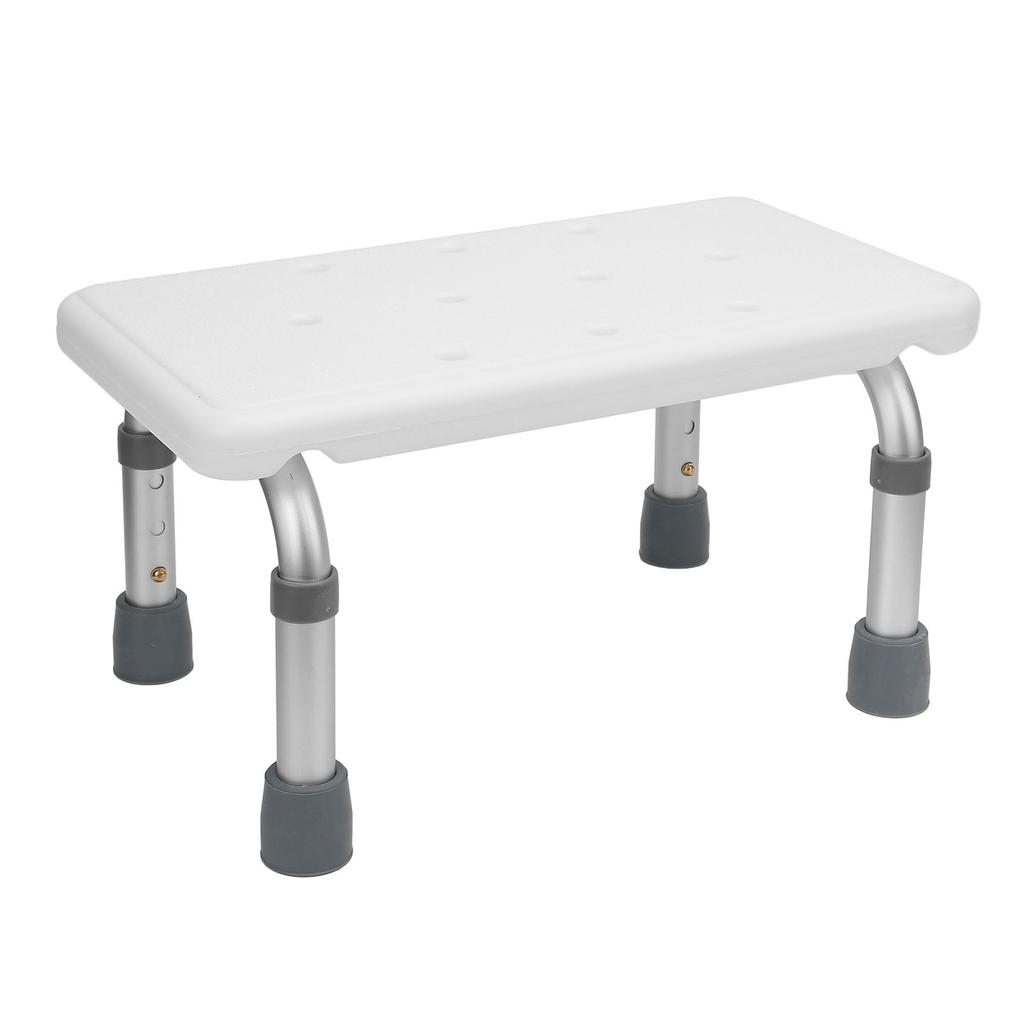 Душевой стул из алюминиевого сплава с противоскользящими дренажными отверстиями, многофункциональный стул для ванной комнаты, табурет для