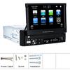 1 Din 7 Inch Car Radio Retractable Screen Multimedia Video Player Autoradio Universal Android MP5 Radio