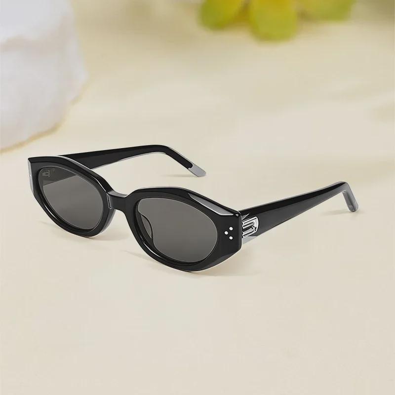 Солнцезащитные очки GM в стиле ретро «кошачий глаз» 2024: Высококачественная защита от УФ-лучей для женщин и мужчин