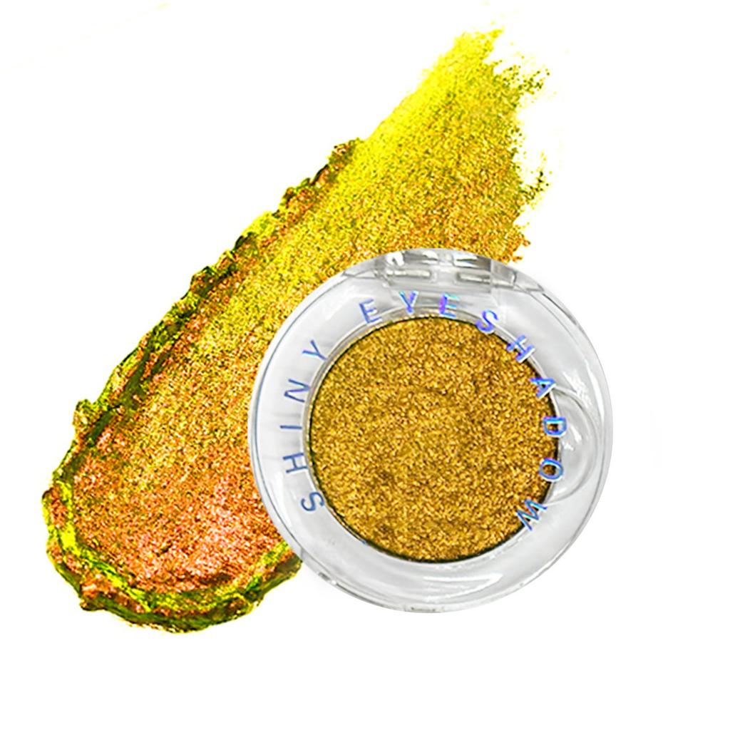 Metallic Glitter Eyeshadow & Highlighter - Long Lasting Waterproof Formula with Holographic Shimmer, Highly Pigmented Sparkling Makeup