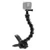 PULUZ Action Sports Cameras Jaws Flex Clamp Mount for GoPro, Insta360, DJI and Other Action Cameras