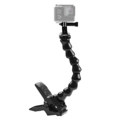 Крепление PULUZ Action Sports Cameras Jaws Flex Clamp для GoPro, Insta360, DJI и других экшн-камер