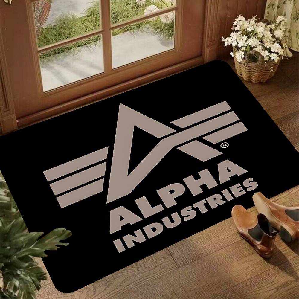 Alpha La Industries Коврик для ванной Комната детей Декор спальни Балкон Противоскользящий коврик для двери Гостиная Добро пожаловать ковер