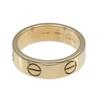 CARTIER Love Classic Model Ring K18 yellow gold #5.4(US Size) 6.78g Women Used