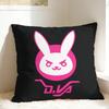 O-Overwatches Pillow Cover Comfy Cushion Cover Retro Trendy Pillow Case For Living Room Bed Chair