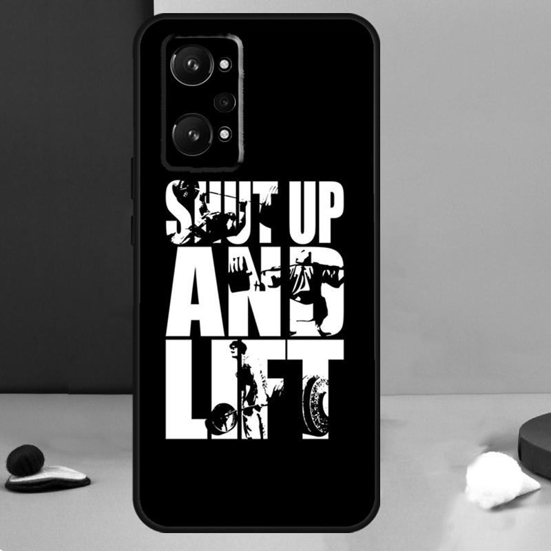 Фитнес Зал Бодибилдинг Для OPPO Realme C33 C55 C35 C31 C30 C21Y C25 C11 C15 GT Neo 5 3T 2T 8 9 10 11 Pro Plus Чехол