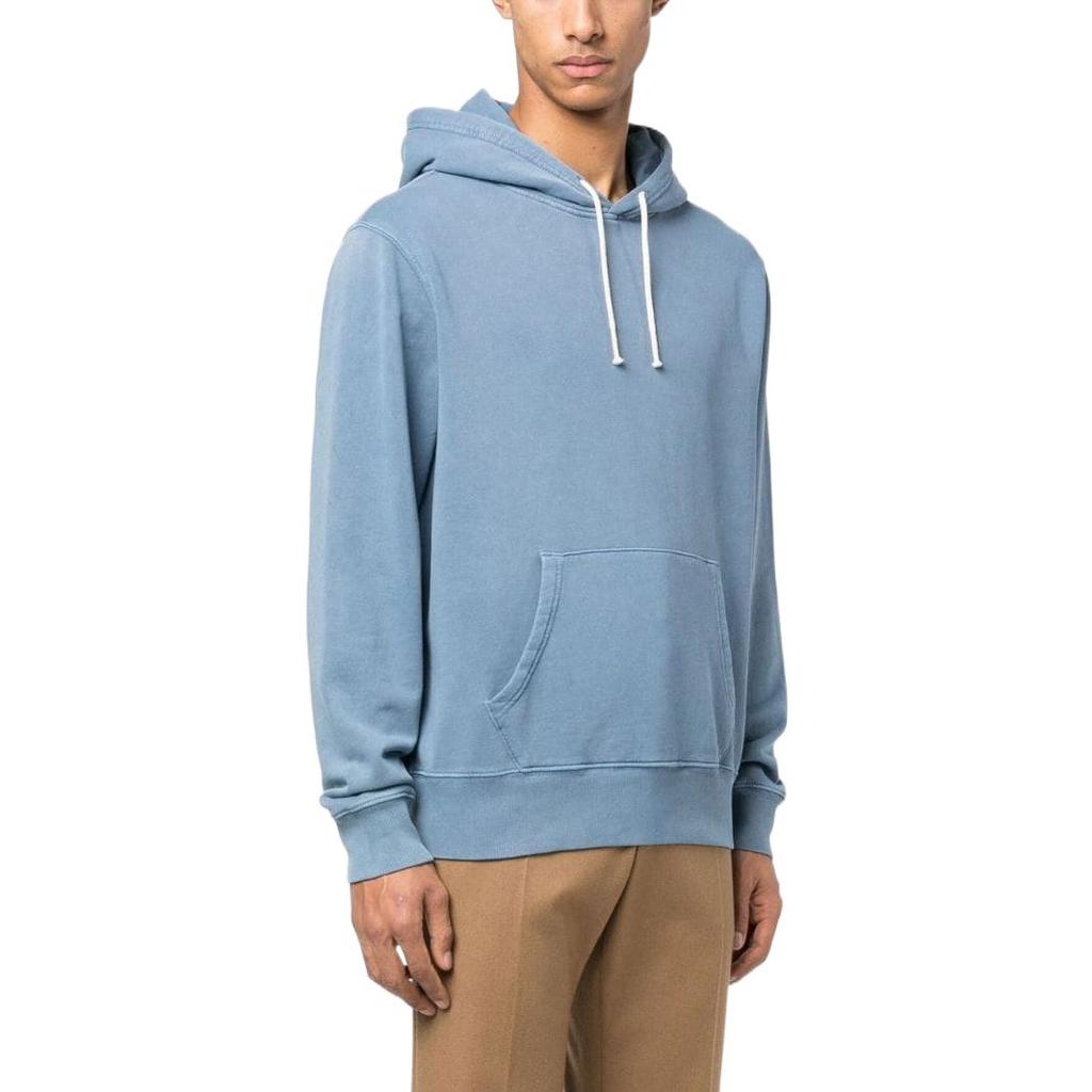 Polo Ralph Lauren FW22 Однотонный пуловер с капюшоном, с длинным рукавом, мужская толстовка, синий 710877093-006