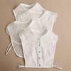 White Fake Collar Lace False Collar Shirt Detachable Collars For Women False Blouse Neckwear Clothing Accessories Nep Kraagie