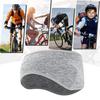 Ponytail Headband Winter Ear Warmer Head Wrap Elastic Yoga Hair Band Outdoor Sports Sweatband for Cycling Snowboarding Hiking Running