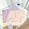 Women's Underwear Ice Silk Briefs Seamless Panties Breathable Cover Buttock Naked Panties