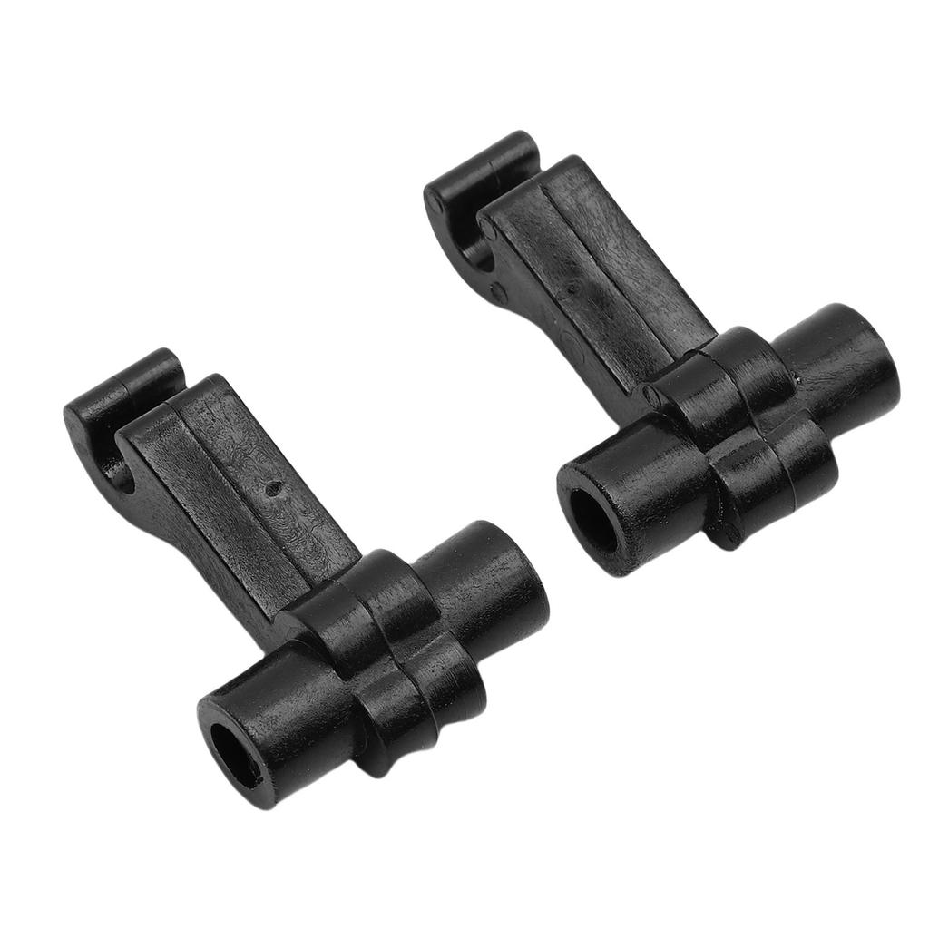 2PCS Extended Vent Window Latch Links Passenger Side Easy Installation Aluminum Wind Noise Fix Kits