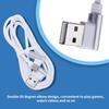 Fast Speed USB C Data Cable With Angled Ends Convenient Charging Cord for Electronics 2M For Smartphone Computer Tablet