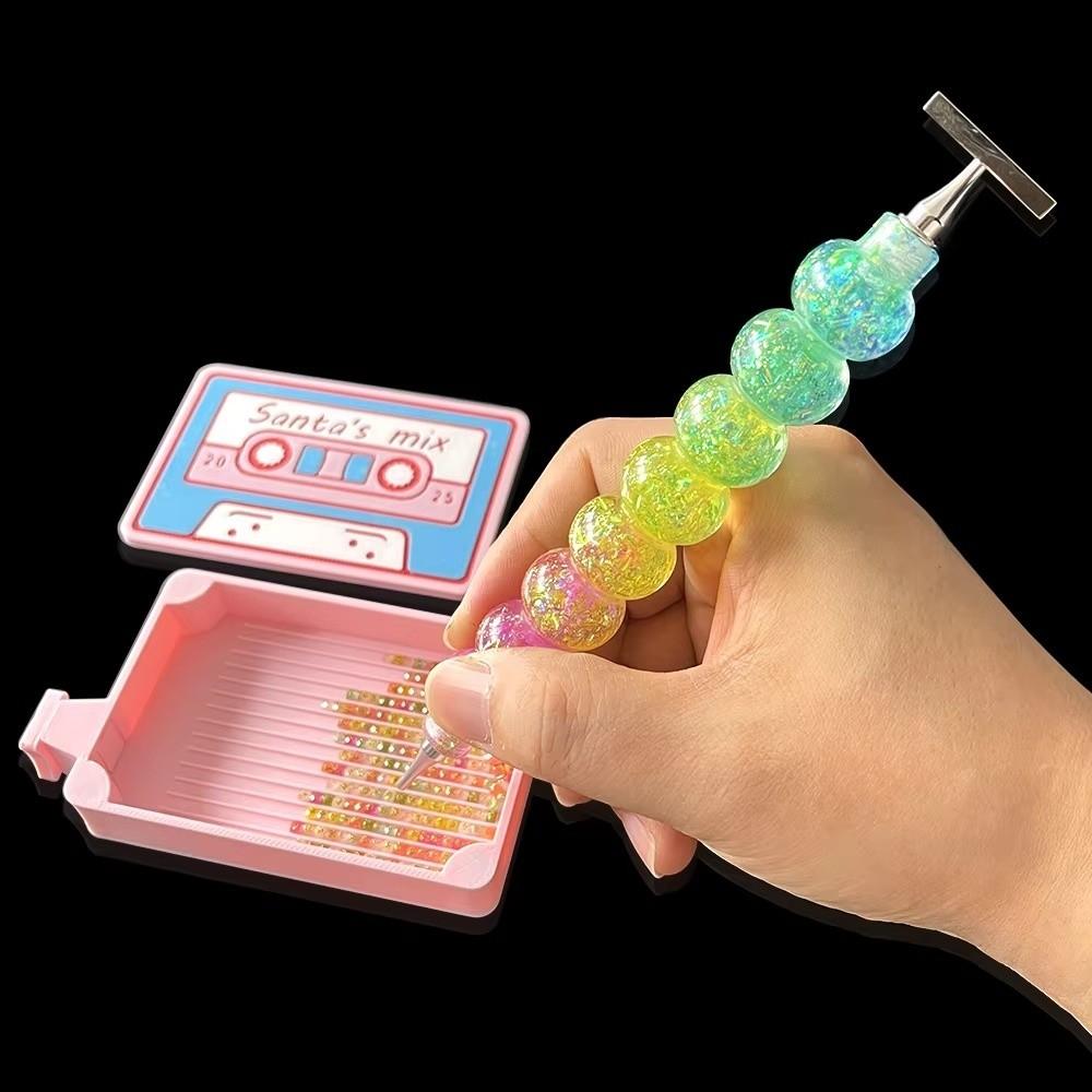 Multifunctional Gourd Diamond Painting Pen DIY Gourd Diamond Point Pen Threaded Dot Drill Tool
