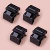 1472872-00-B 4 шт. Зажим-фиксатор бампера, капота, багажника, черный ABS, подходит для Tesla Model Y