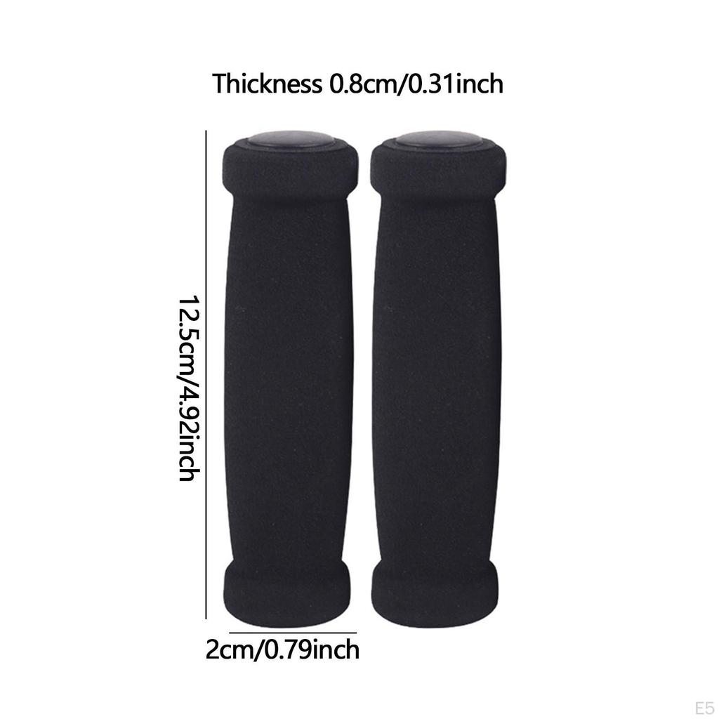 2 Pieces Bike Handlebar Grips Bicycle Versatile Portable Handle Bar