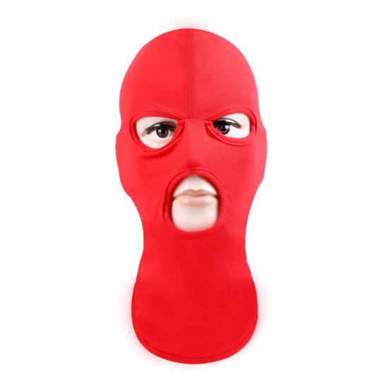 Унисекс полный шлем для верховой езды дышащий эластичный открытый рот показать глаза лицо капюшон взрослый косплей костюм