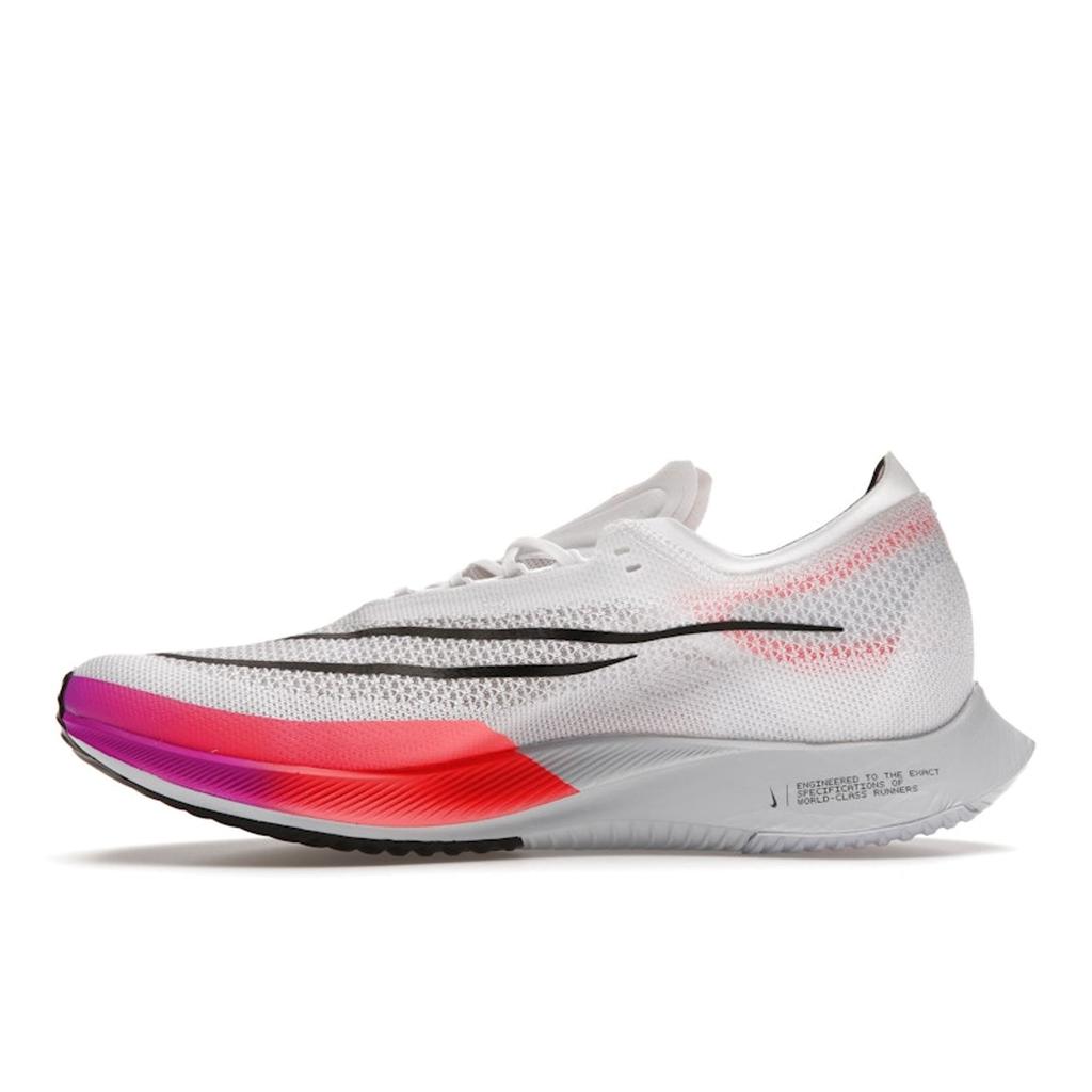 Nike ZoomX Streakfly White Flash Crimson Unisex Sneakers Hyper-Violet Black DJ6566-100